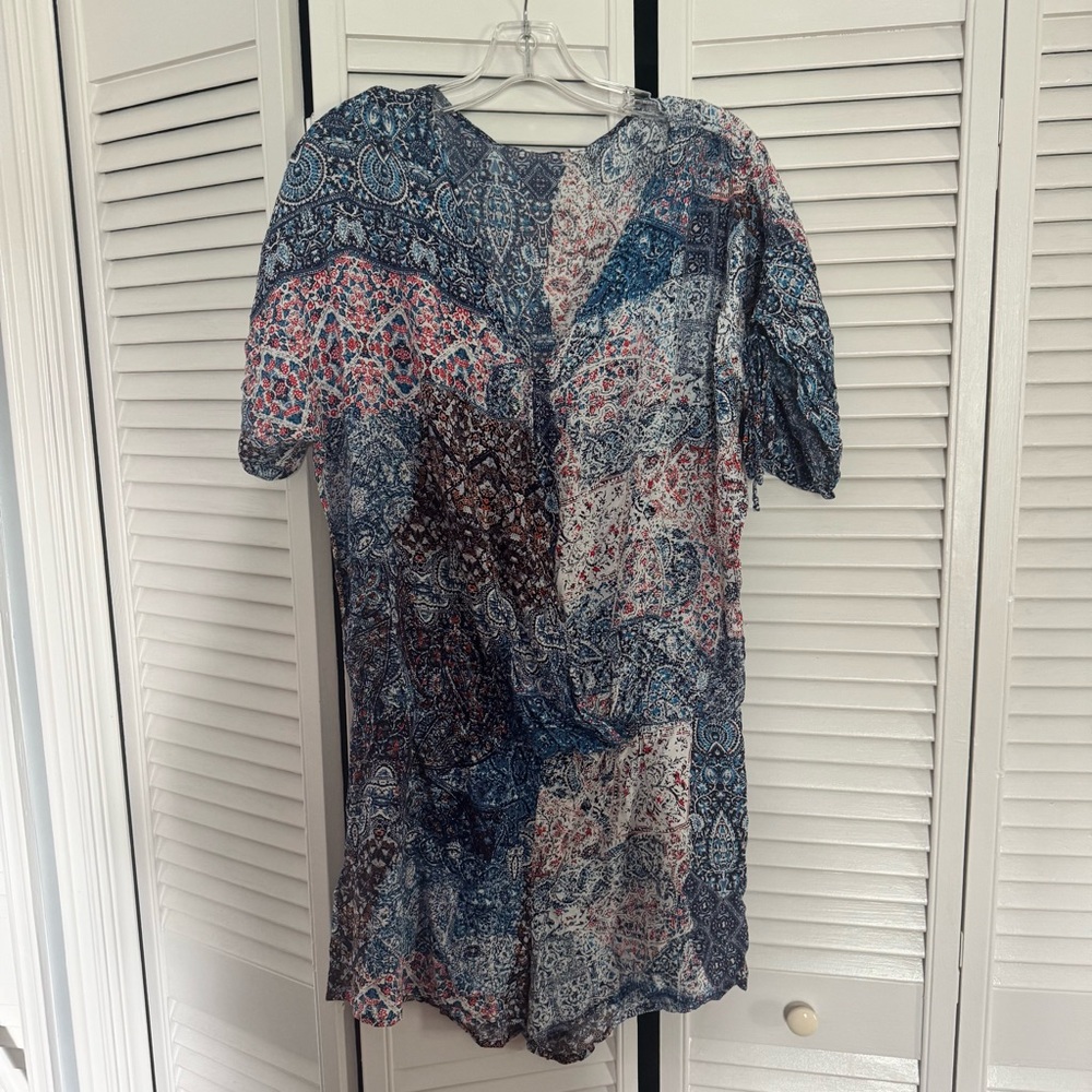 BCBGeneration Multicolor Paisley Jumpsuit